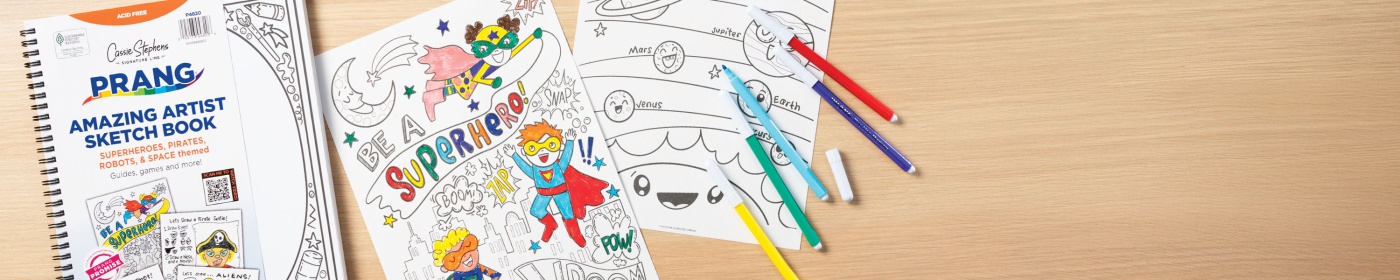 Cassie Stephens Signature products laid out on a table