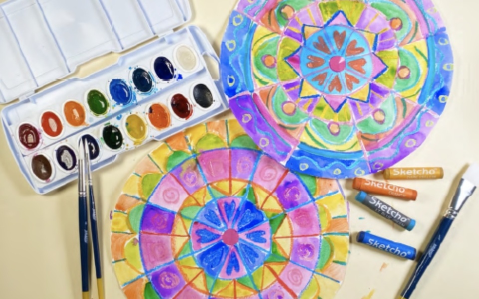 Art Project using art circles