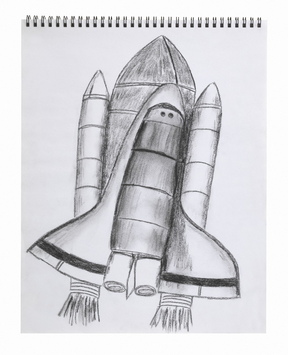 P4851_60300_C-Space Shuttle Sketch