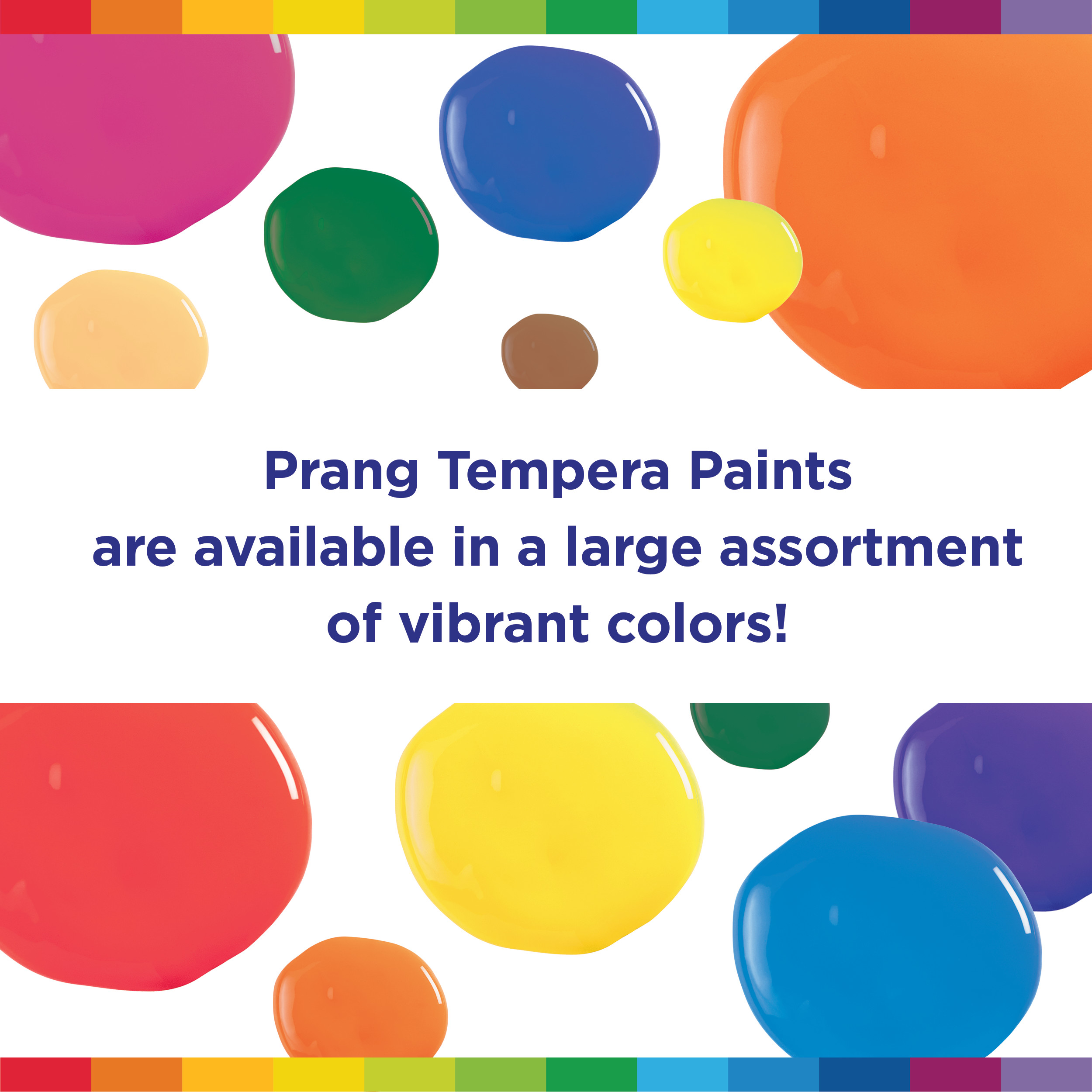 Prang Ready-to-Use Washable Tempera Paint - 8 fl oz - 1 Each - Yellow -  Thomas Business Center Inc