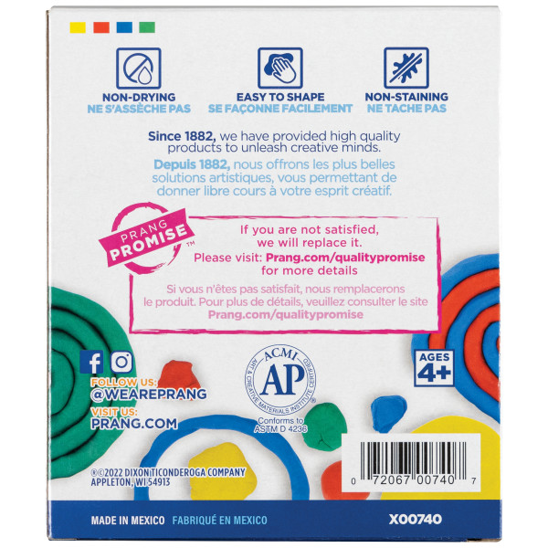 Plasticine No-Dry Modeling Clay 2 Packs