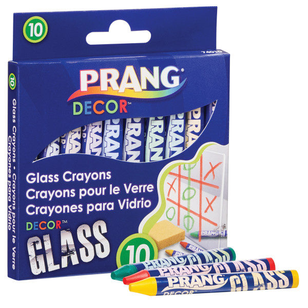 Decor Glass Crayons - Prang