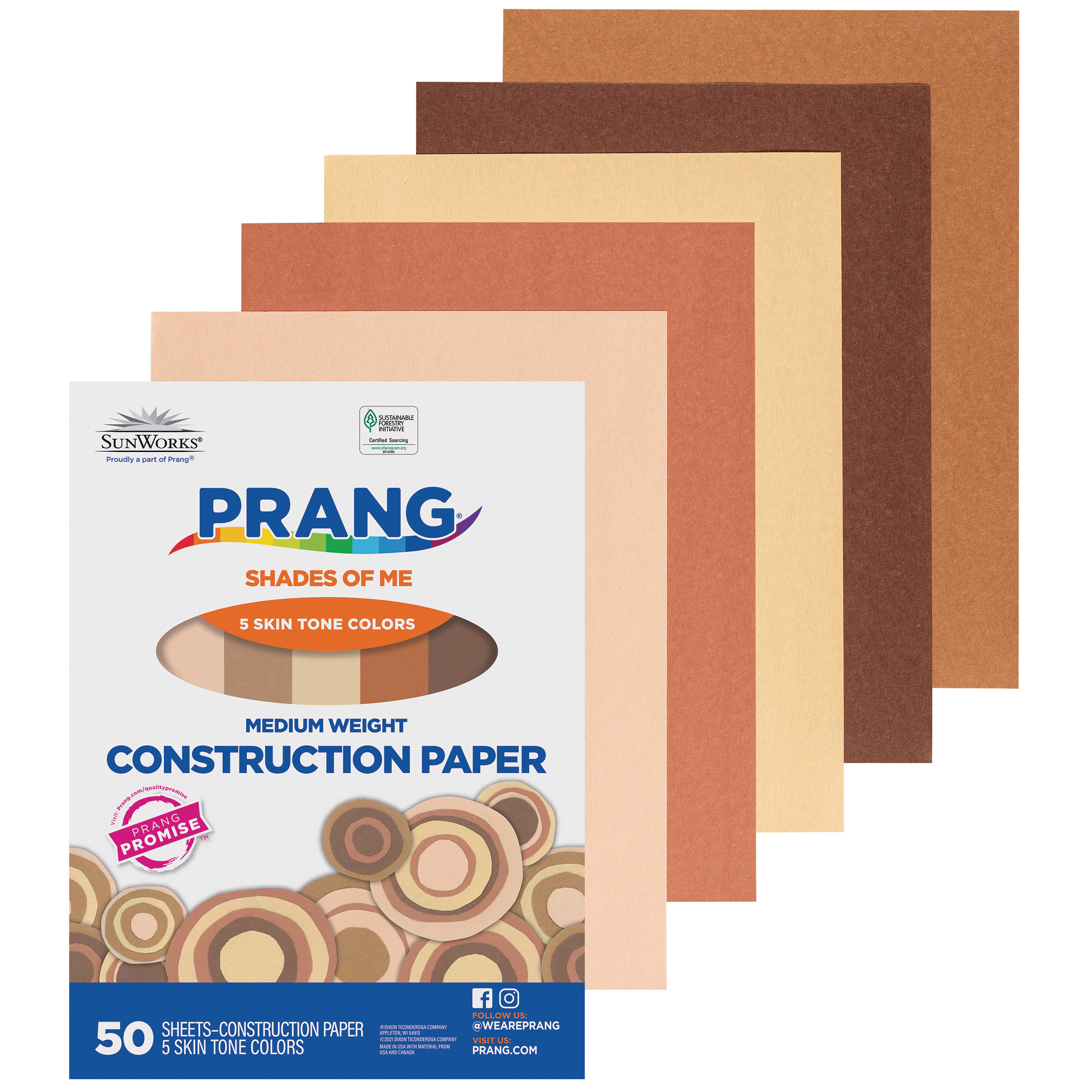 7 Packs Peacock Sulphate Construction Paper BROWN 9x12 50 Fade Resistant  Sheets