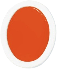 Watercolor Red-Orange pan