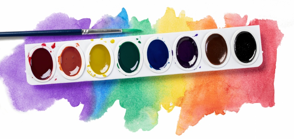 Watercolor paints